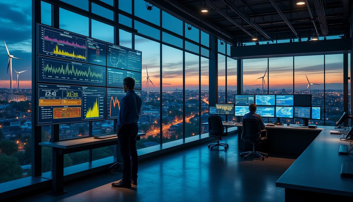 Illustration: Définition et origine du fonctionnement du smart grid
