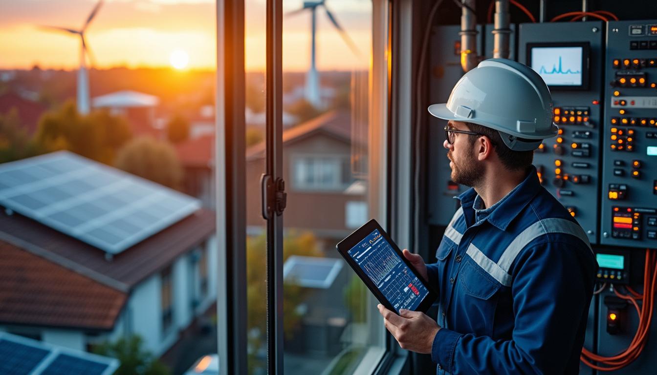 Illustration: Comprendre le concept des smart grids et leur rôle dans la modernisation du réseau électrique