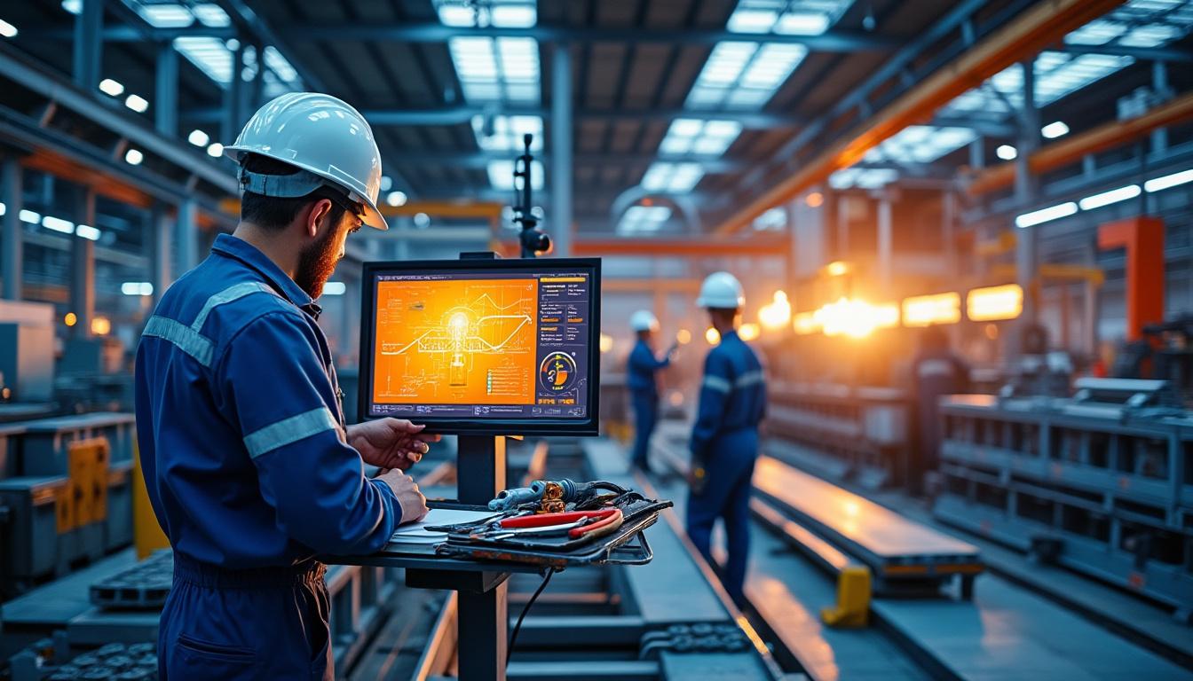 Illustration: Les défis énergétiques et la transformation de l’industrie vers plus d’efficacité