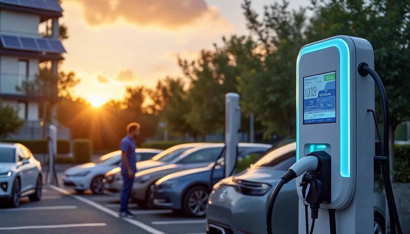 Illustration: Fonctionnement technique des réseaux V2G pour la recharge intelligente