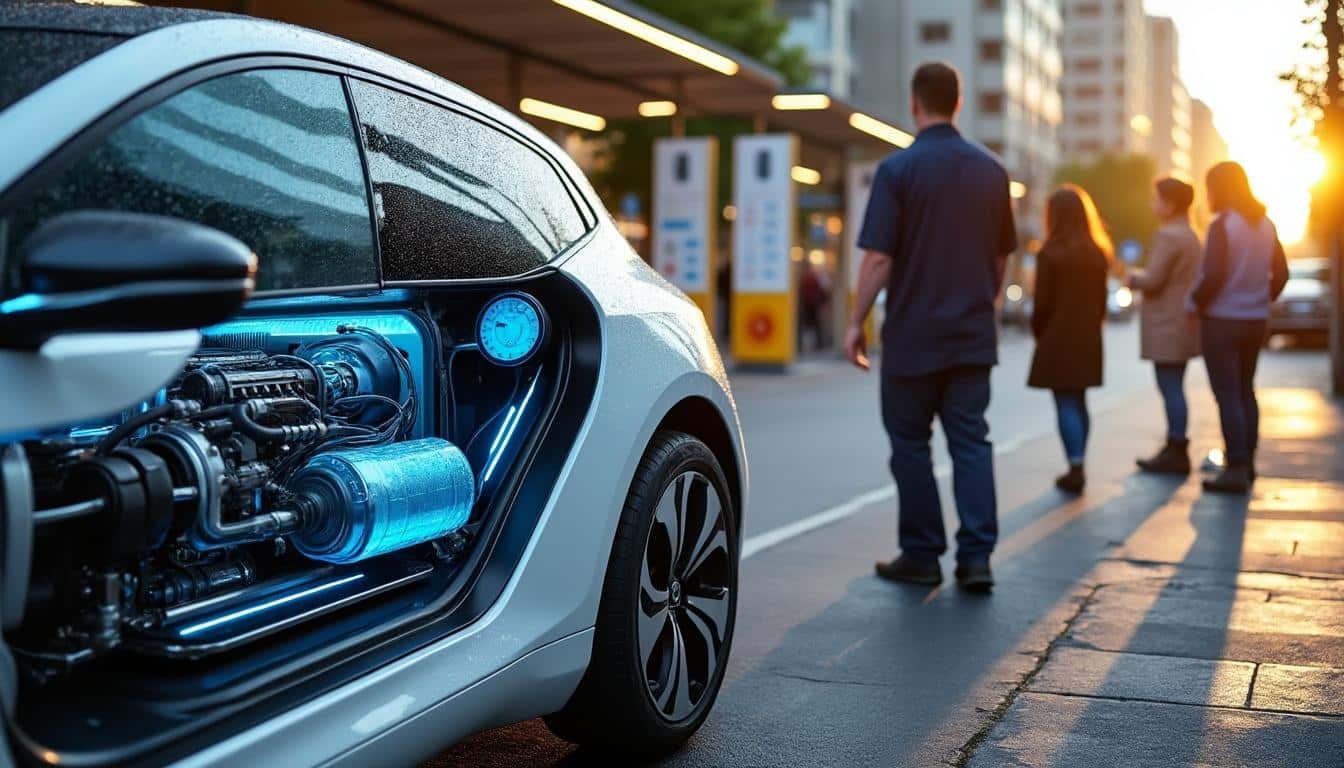 Illustration: Définition et fonctionnement de la voiture à hydrogène