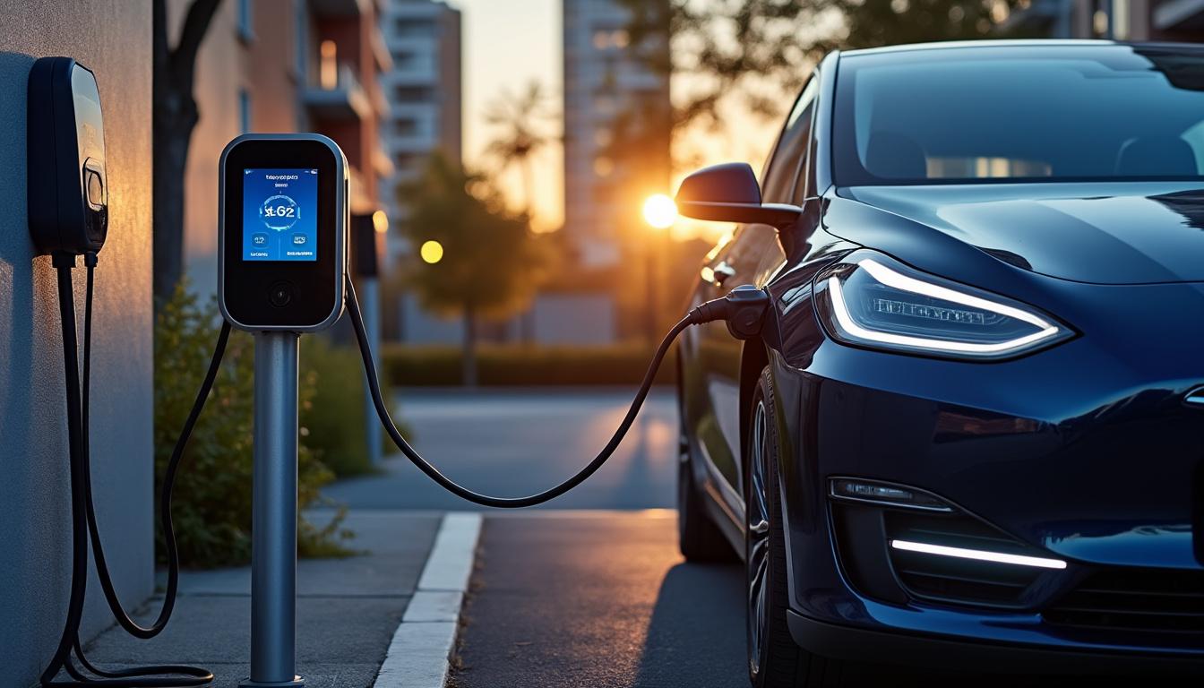 Illustration: Fonctionnement du vehicle to grid : comment ça marche ?