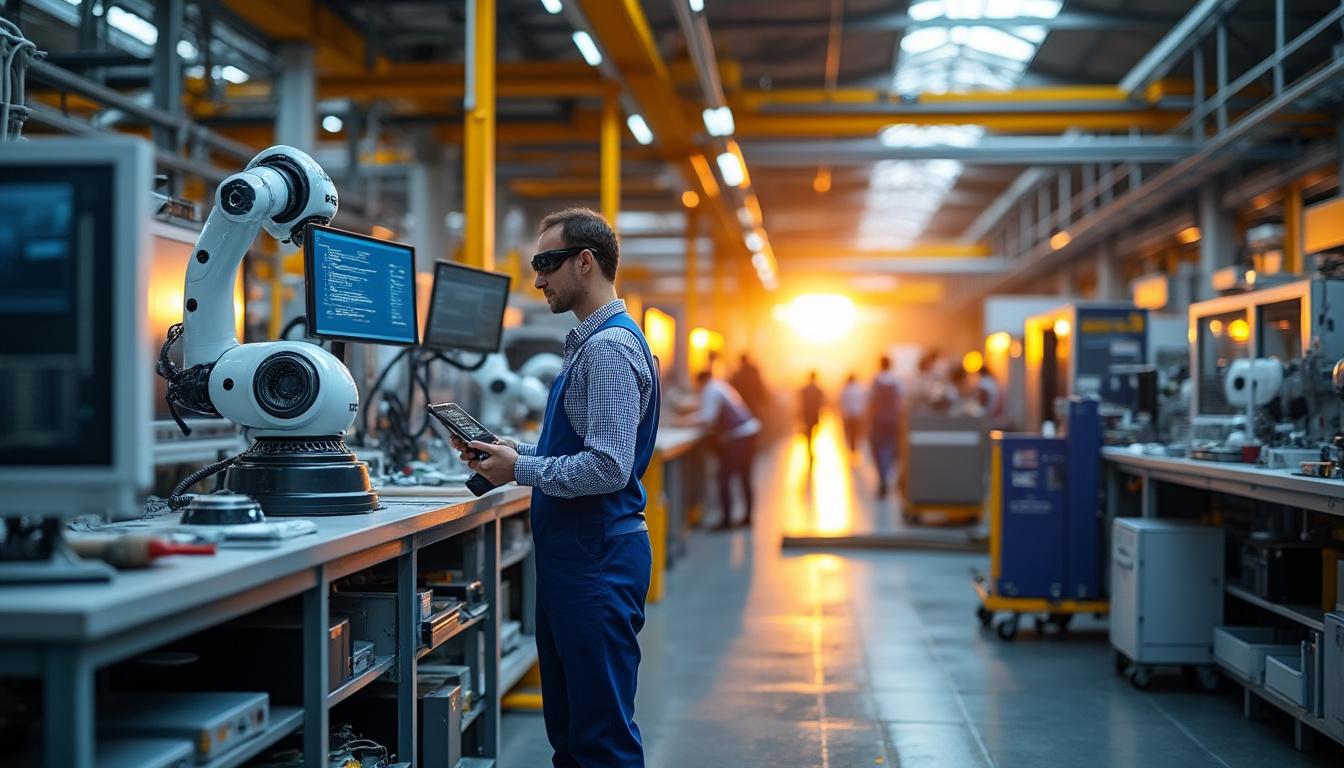 Illustration: Définition de l’industrie 3.0 et de l’industrie 4.0