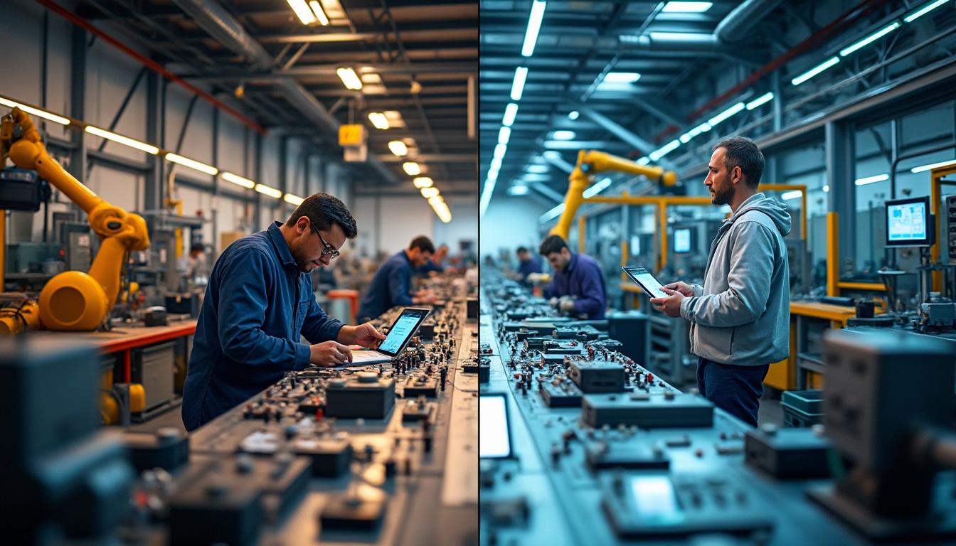 Illustration: Chronologie des révolutions industrielles et transition vers l’industrie 4.0