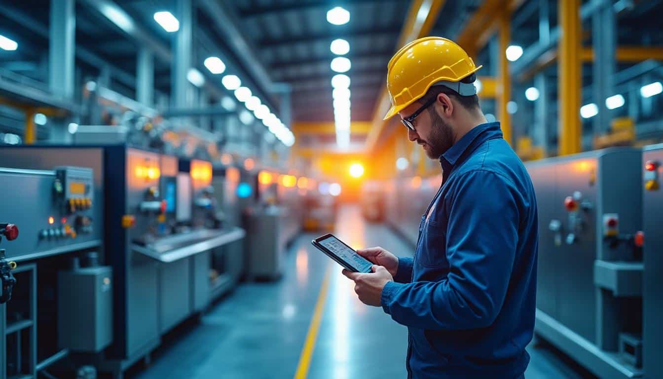 Illustration: Optimisation de la gestion énergétique grâce à l’industrie 4.0