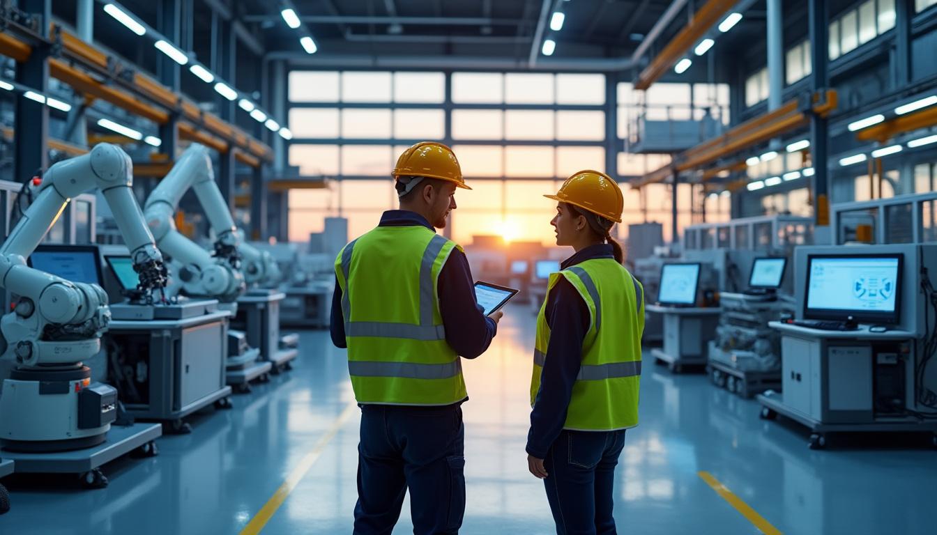 Illustration: Définition claire et accessible de l’industrie 4.0