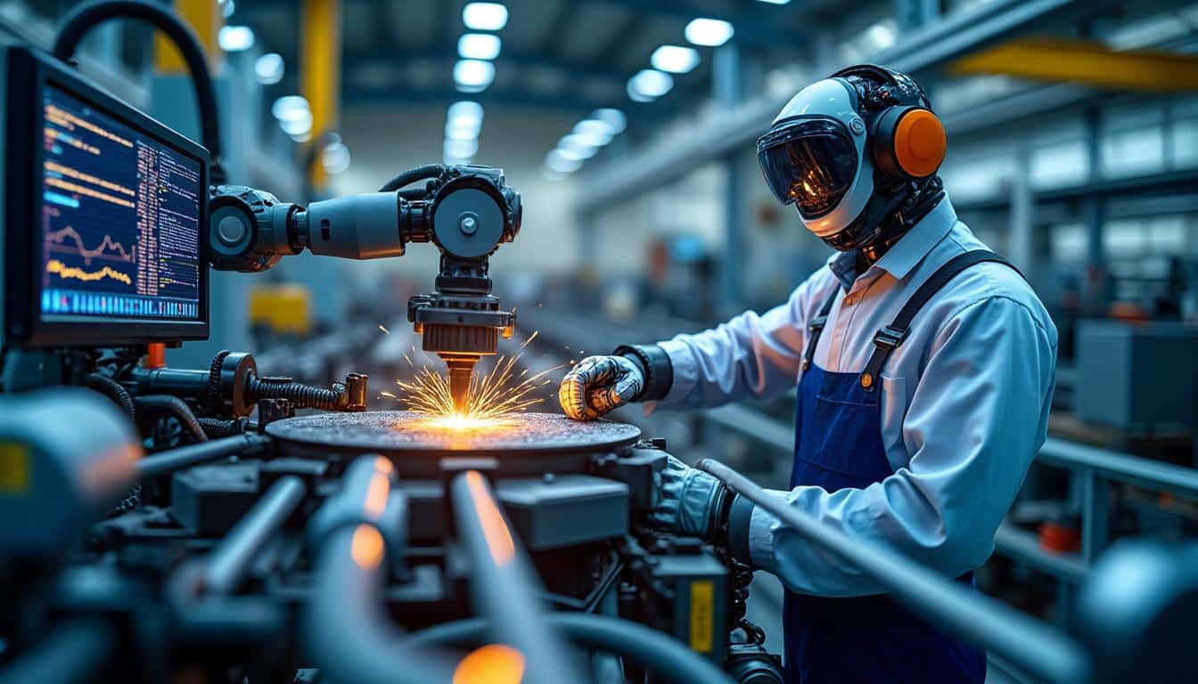 Définition de l’industrie 4.0 : enjeux, technologies et applications