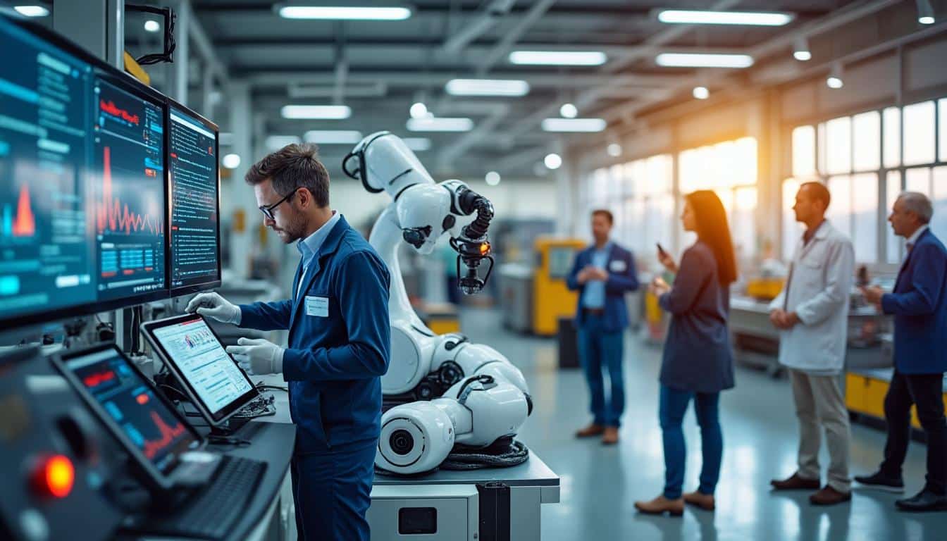 Illustration: Comprendre l’industrie 4.0 : définition, origines et évolutions