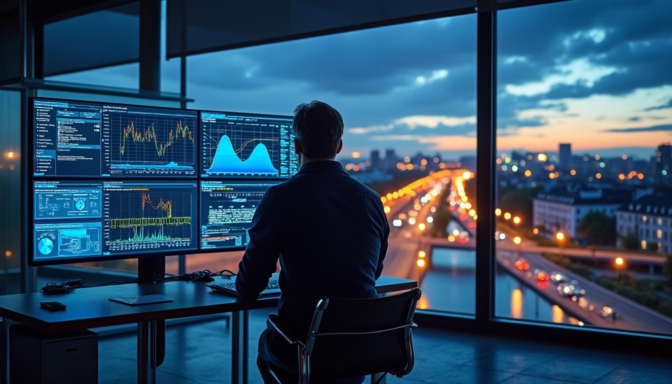 Illustration: Fonctionnement et supervision des réseaux smart grids avec l’IoT