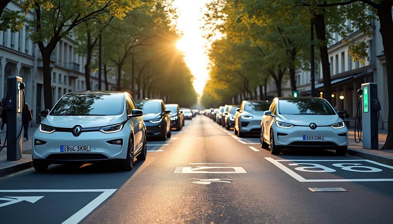 Illustration: Évolution de la réglementation du stationnement de véhicule électrique à Paris