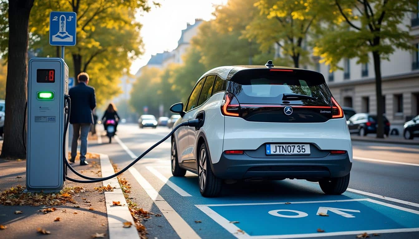 Stationnement de véhicule électrique à Paris : règles et astuces