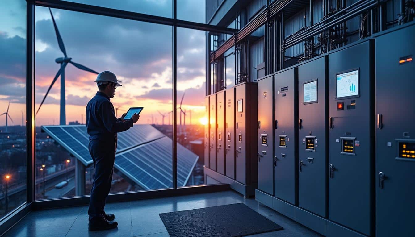 Illustration: Définition du stockage d’énergie dans les smart grids et enjeux pour le réseau électrique