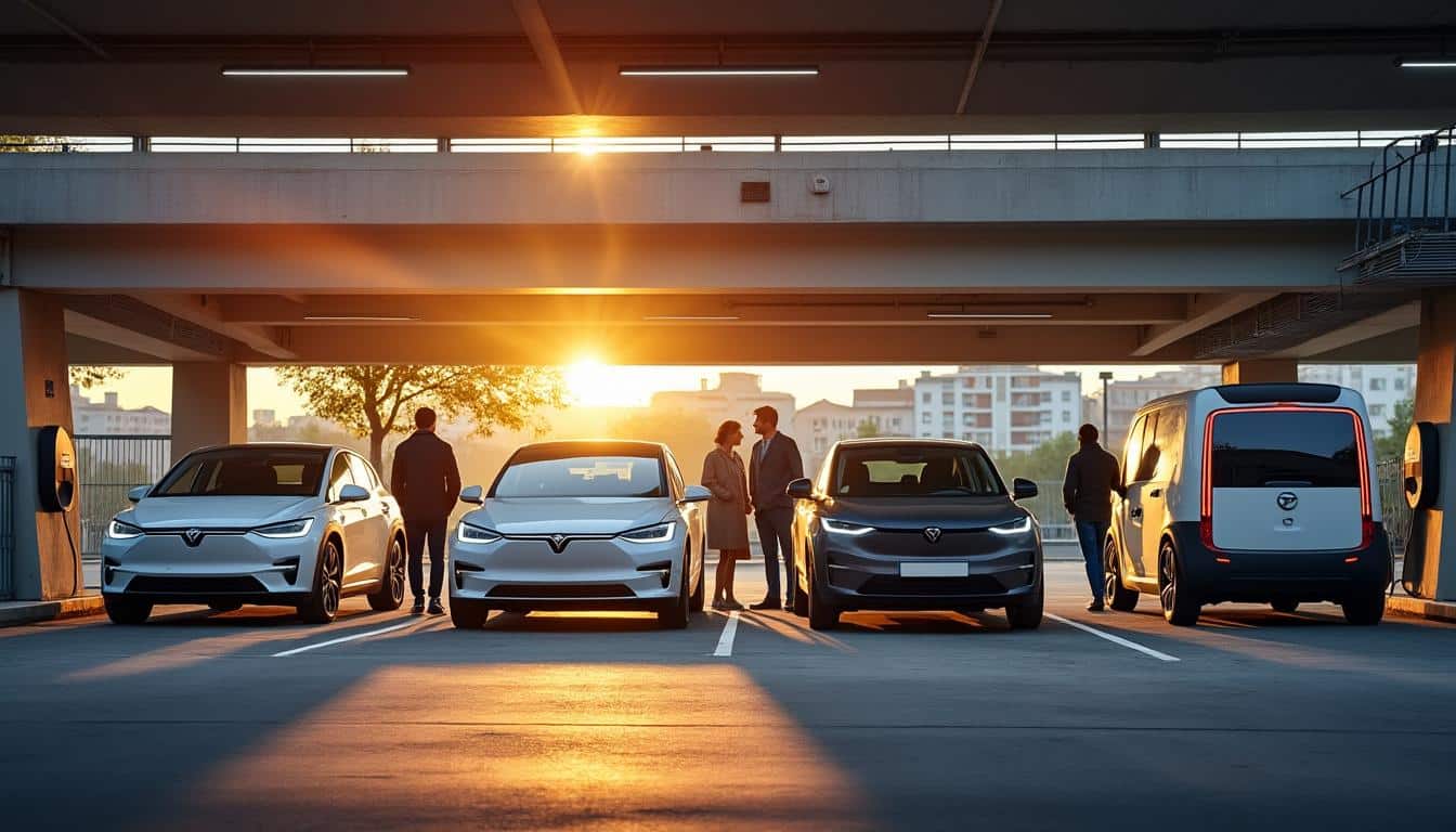 Illustration: Les différents types de véhicules électriques et leurs particularités