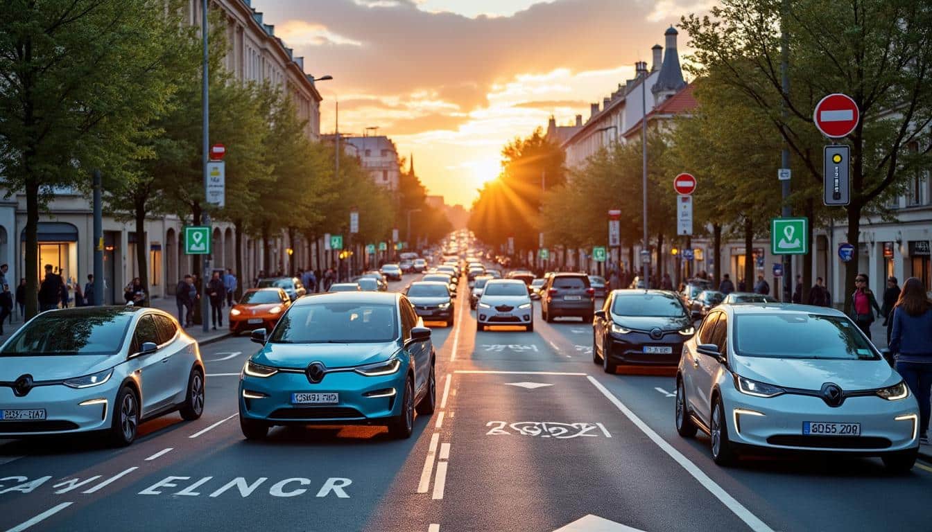Illustration: Panorama et définition du véhicule électrique en Europe