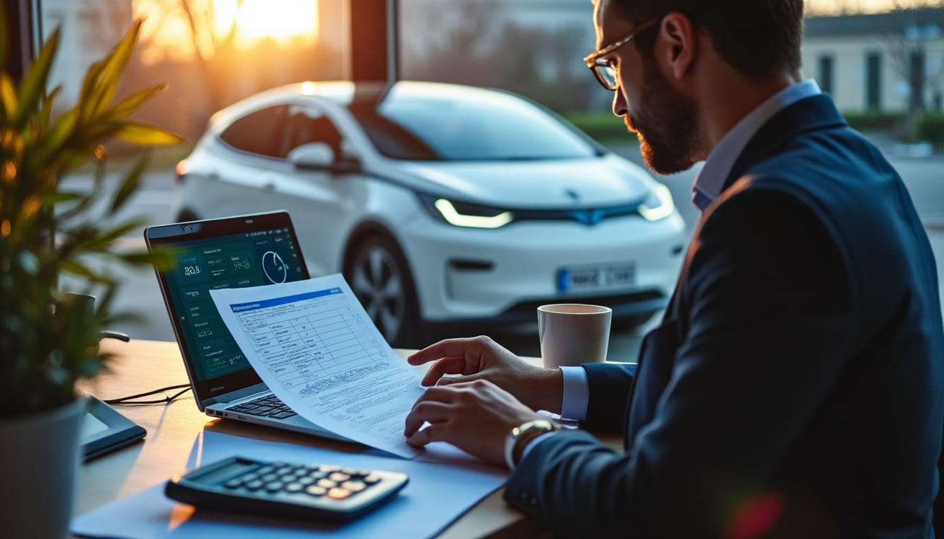 Illustration: Avantages fiscaux et intérêts de l’amortissement d’un véhicule électrique