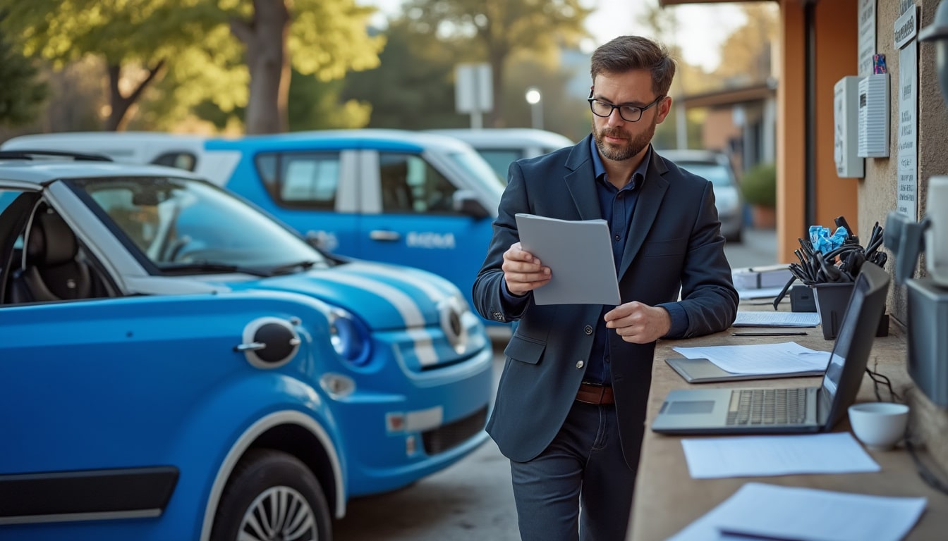 Illustration: Définition et rôle de la carte grise pour un véhicule électrique