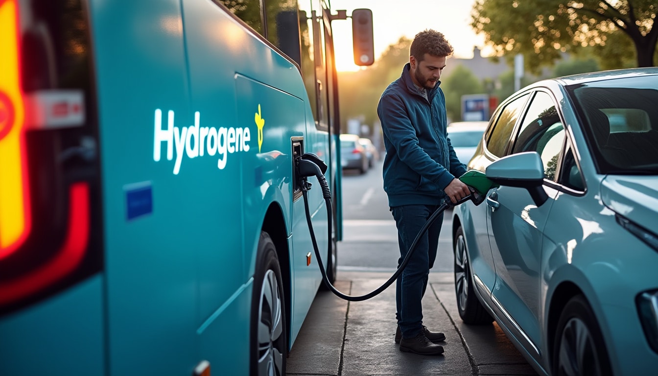 Illustration: Guide pratique : comment se déroule la recharge d’une voiture à hydrogène ?