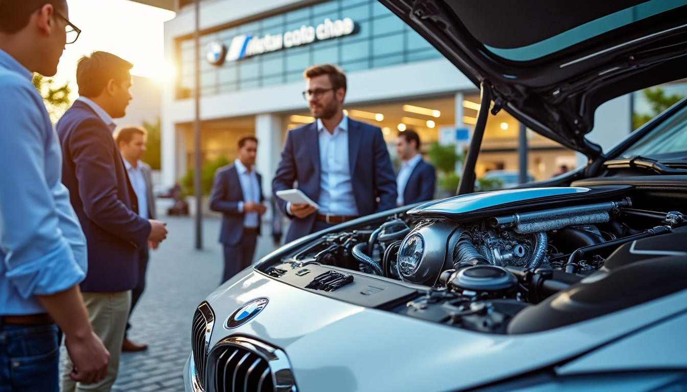 Illustration: Présentation et principes de la voiture à hydrogène chez BMW