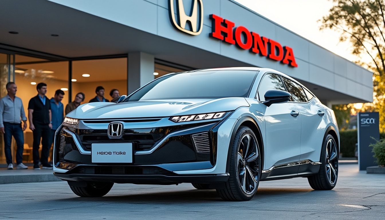 Illustration: Présentation de la voiture à hydrogène chez Honda : engagement et fonctionnement