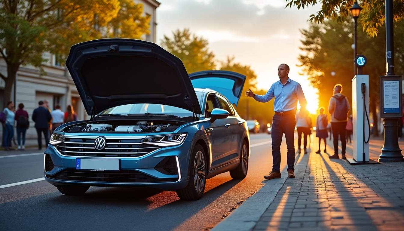 Illustration: Définition et fonctionnement d’une voiture à hydrogène chez Volkswagen