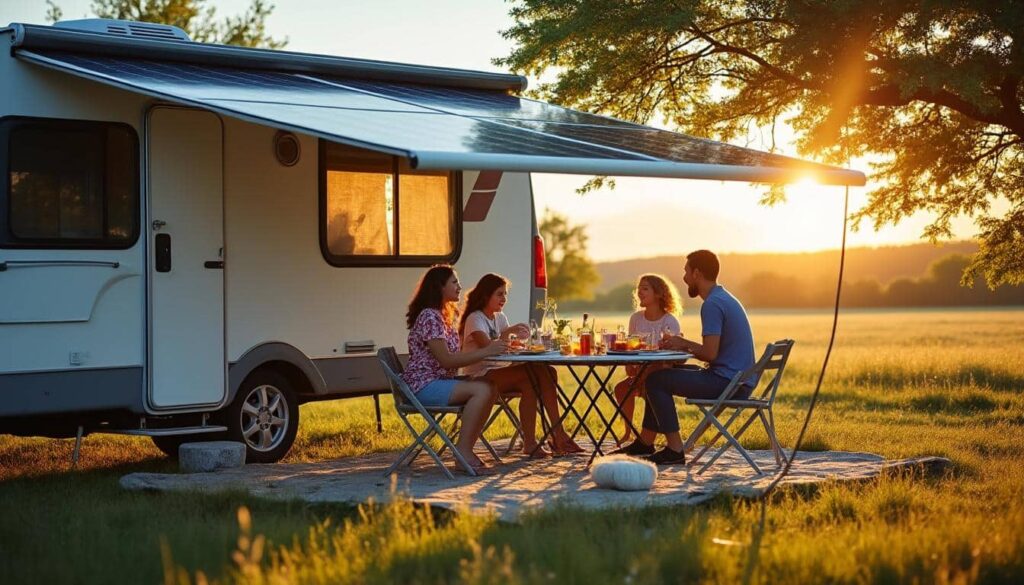 Panneaux solaires sur un camping-car : guide pour une autonomie optimale