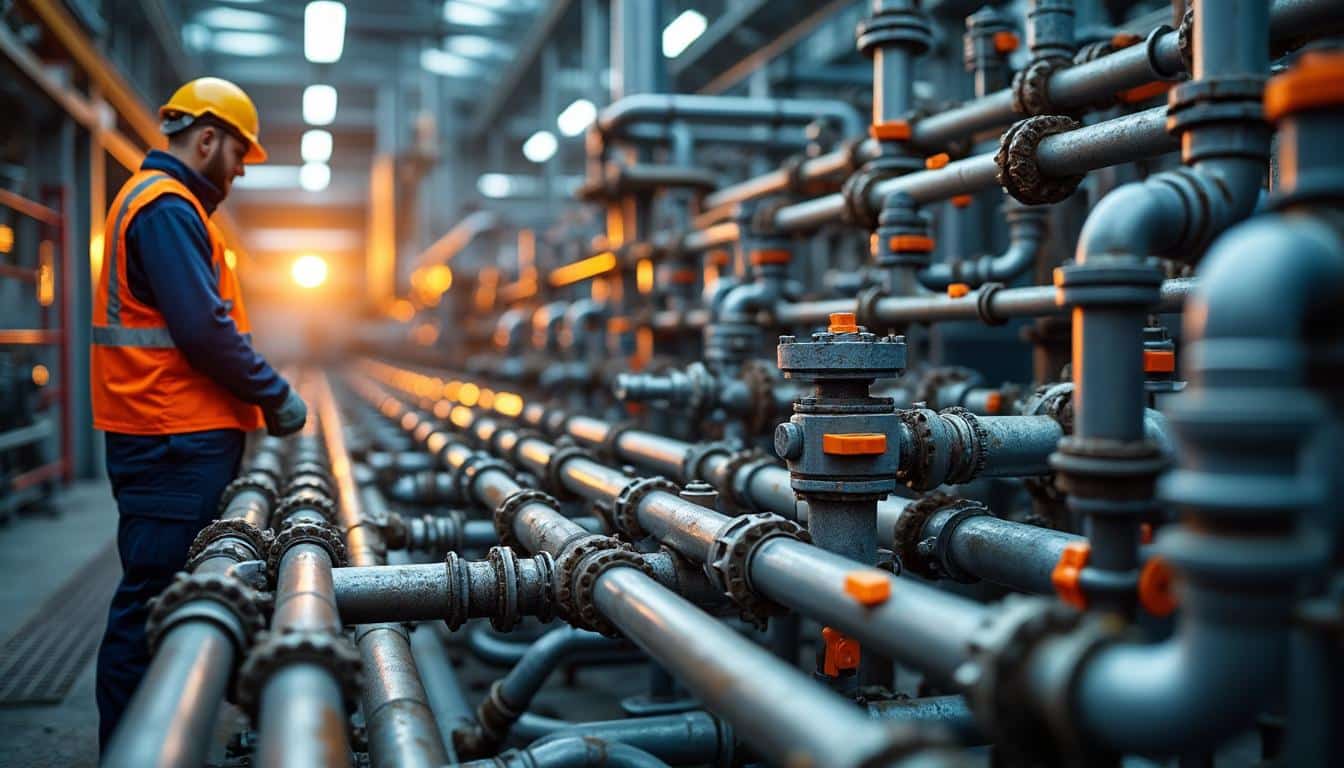 Illustration: Comprendre l’origine de la perte de pression dans un process vapeur : principes et bases physiques