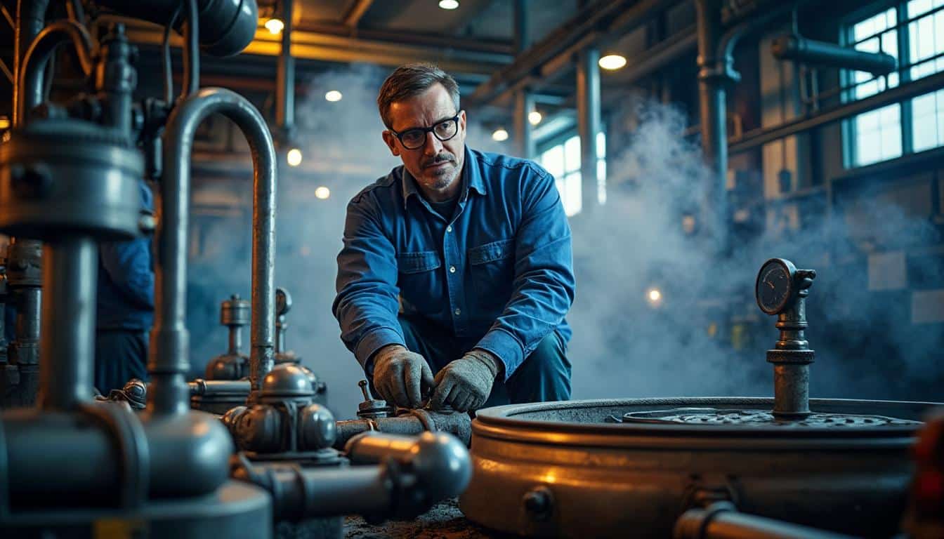 Origine de la perte de pression dans un process vapeur : causes et solutions