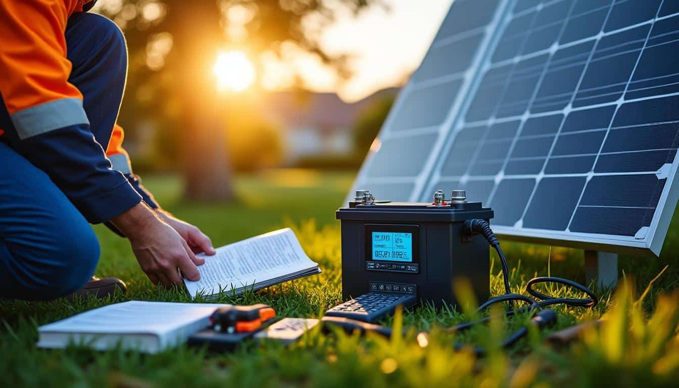 Illustration: Comment calculer la capacité idéale de batterie pour un panneau solaire de 3000 W ?