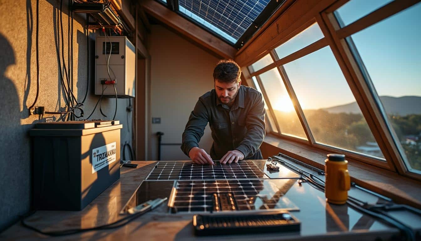 Quelle batterie choisir pour un panneau solaire de 6000 W ? Guide 2024