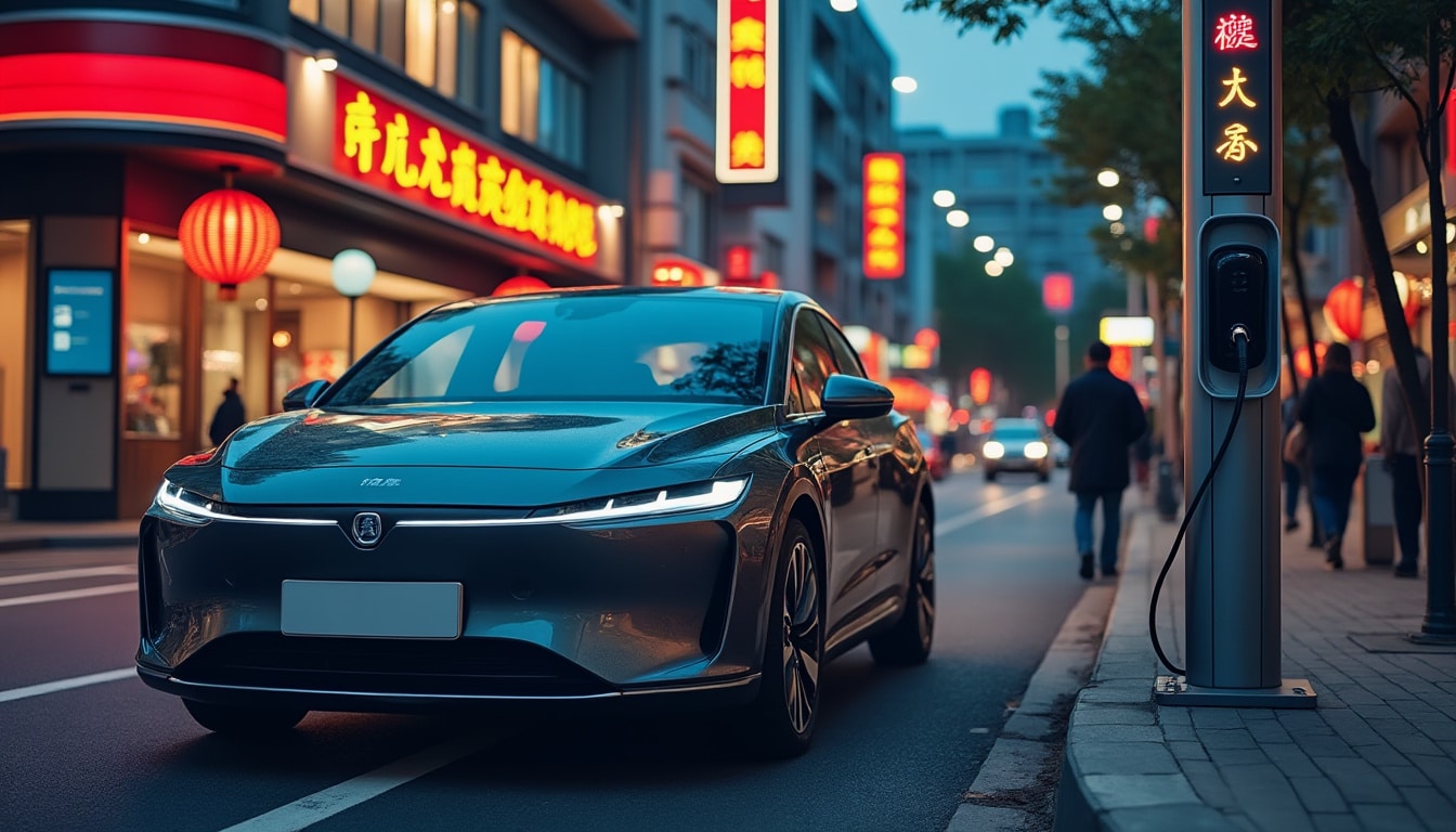 Illustration: Définition et spécificités du véhicule électrique chinois