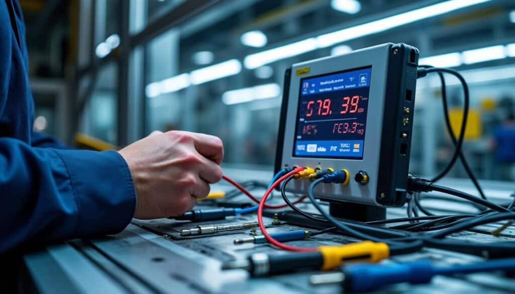 Automate d’usine : variation de tension et diagnostic efficace