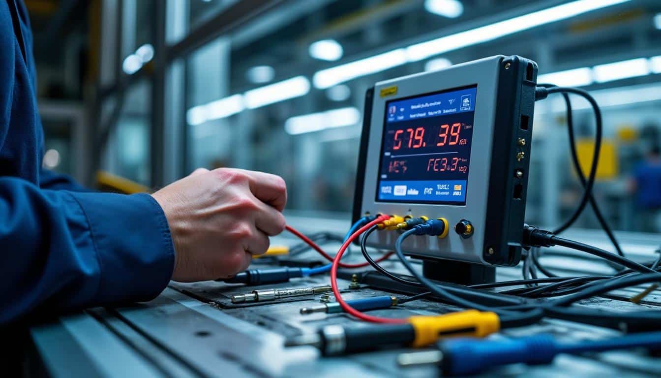 Automate d’usine : variation de tension et diagnostic efficace