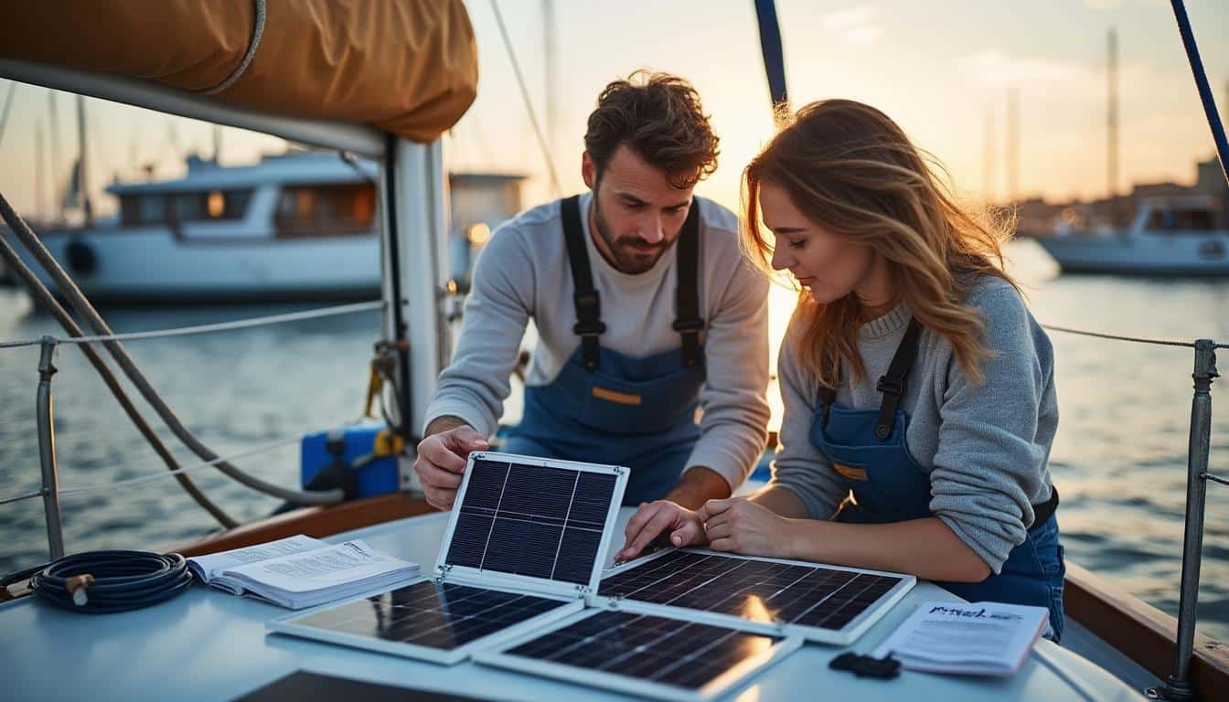Illustration: Comprendre le fonctionnement et bien choisir un panneau solaire adapté à votre bateau