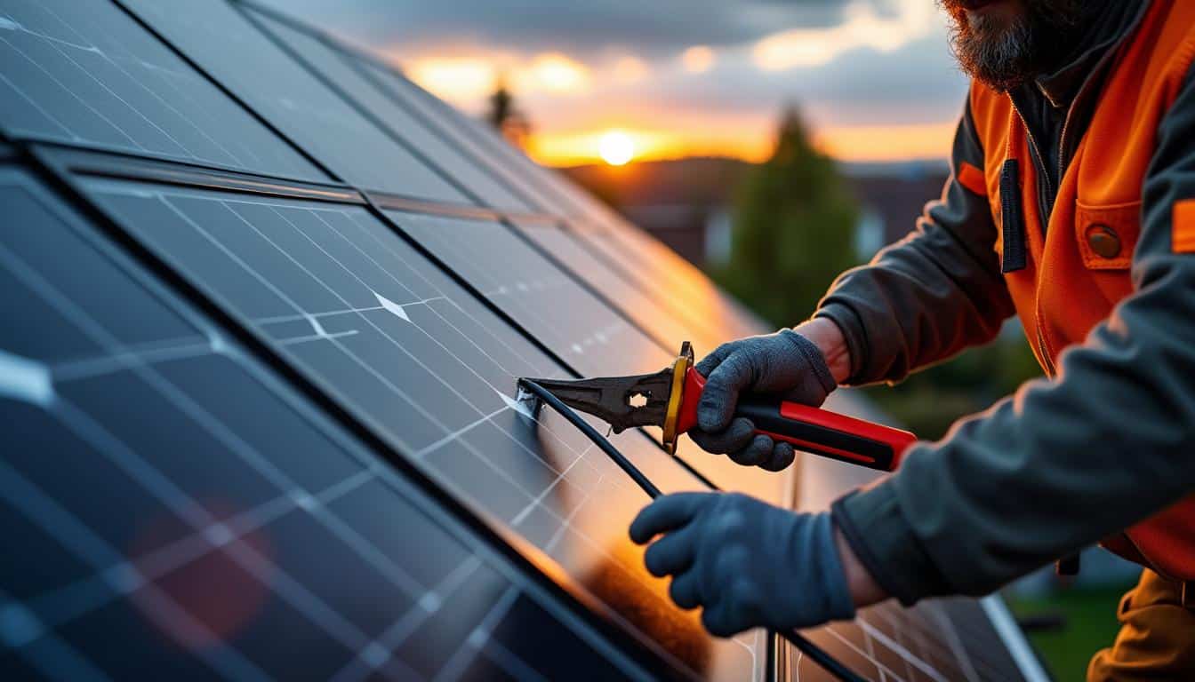 Illustration: Les étapes clés pour réaliser le branchement des panneaux solaires soi-même