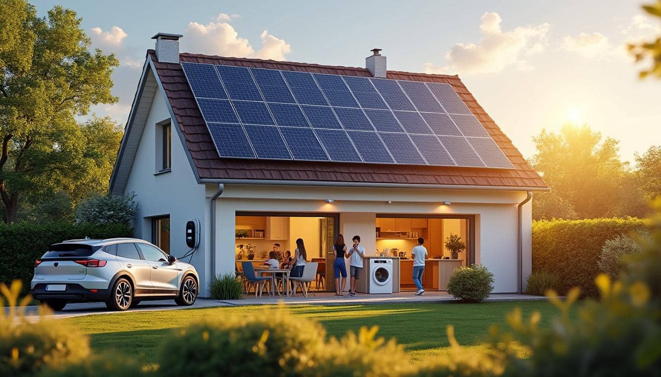 Illustration: Comprendre la puissance et le fonctionnement d’un panneau solaire de 3000 W