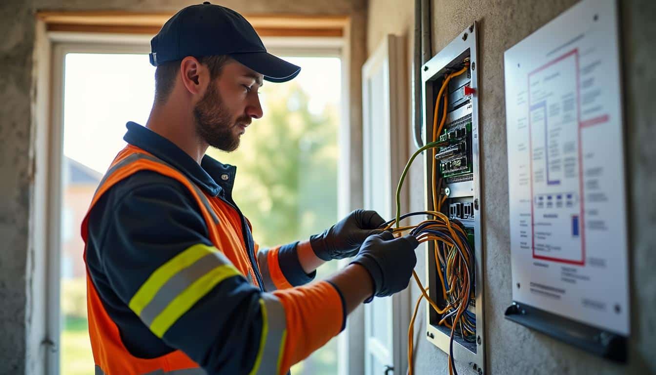Illustration: Comprendre le rôle du schéma de raccordement du panneau solaire au tableau électrique