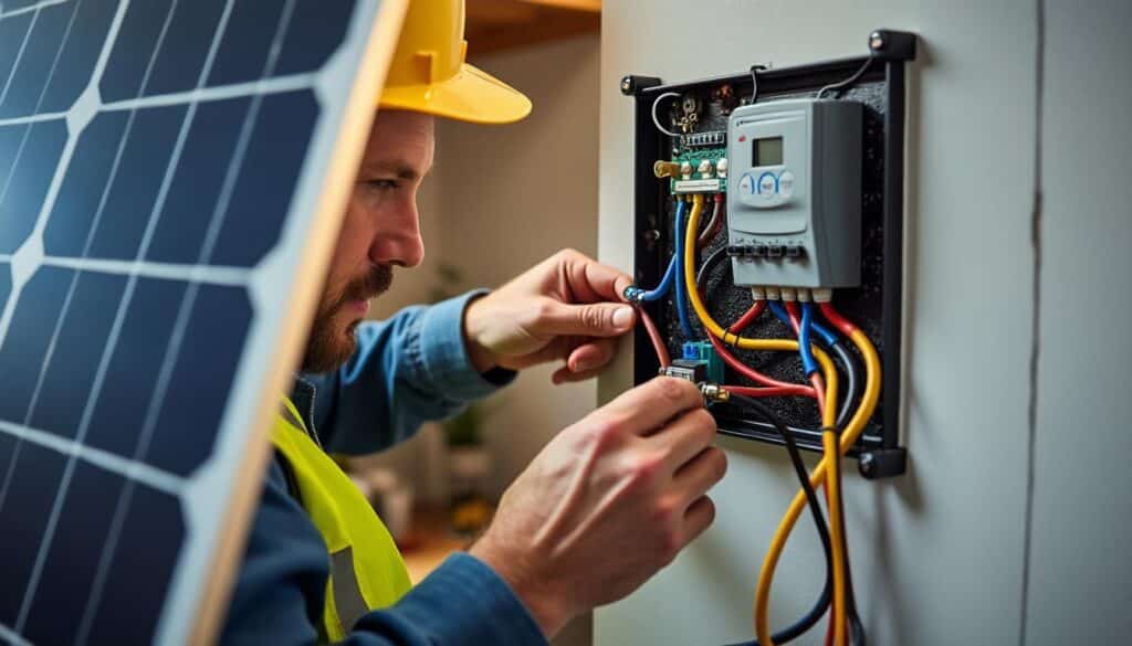 Schéma de raccordement du panneau solaire au tableau électrique : guide complet