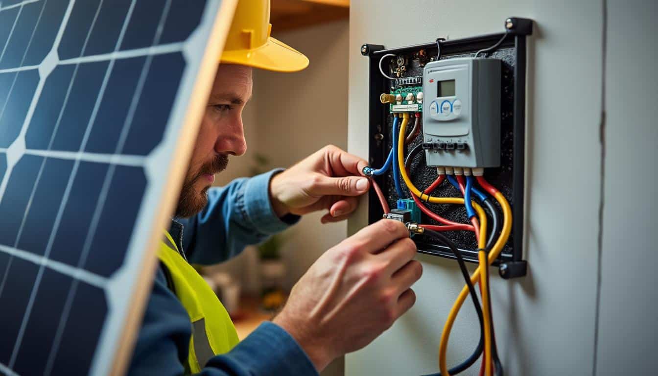 Schéma de raccordement du panneau solaire au tableau électrique : guide complet