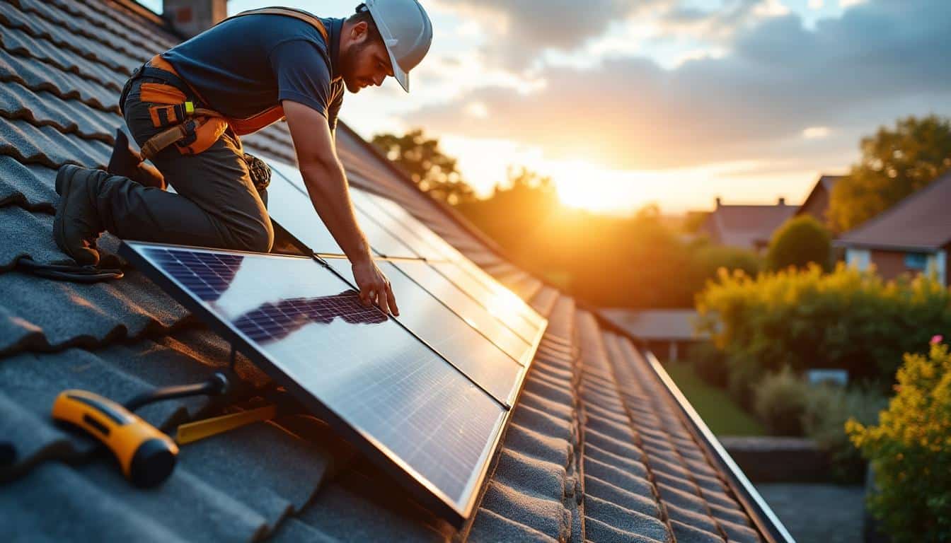Illustration: Les bénéfices concrets d’un support de panneau solaire orientable pour votre installation