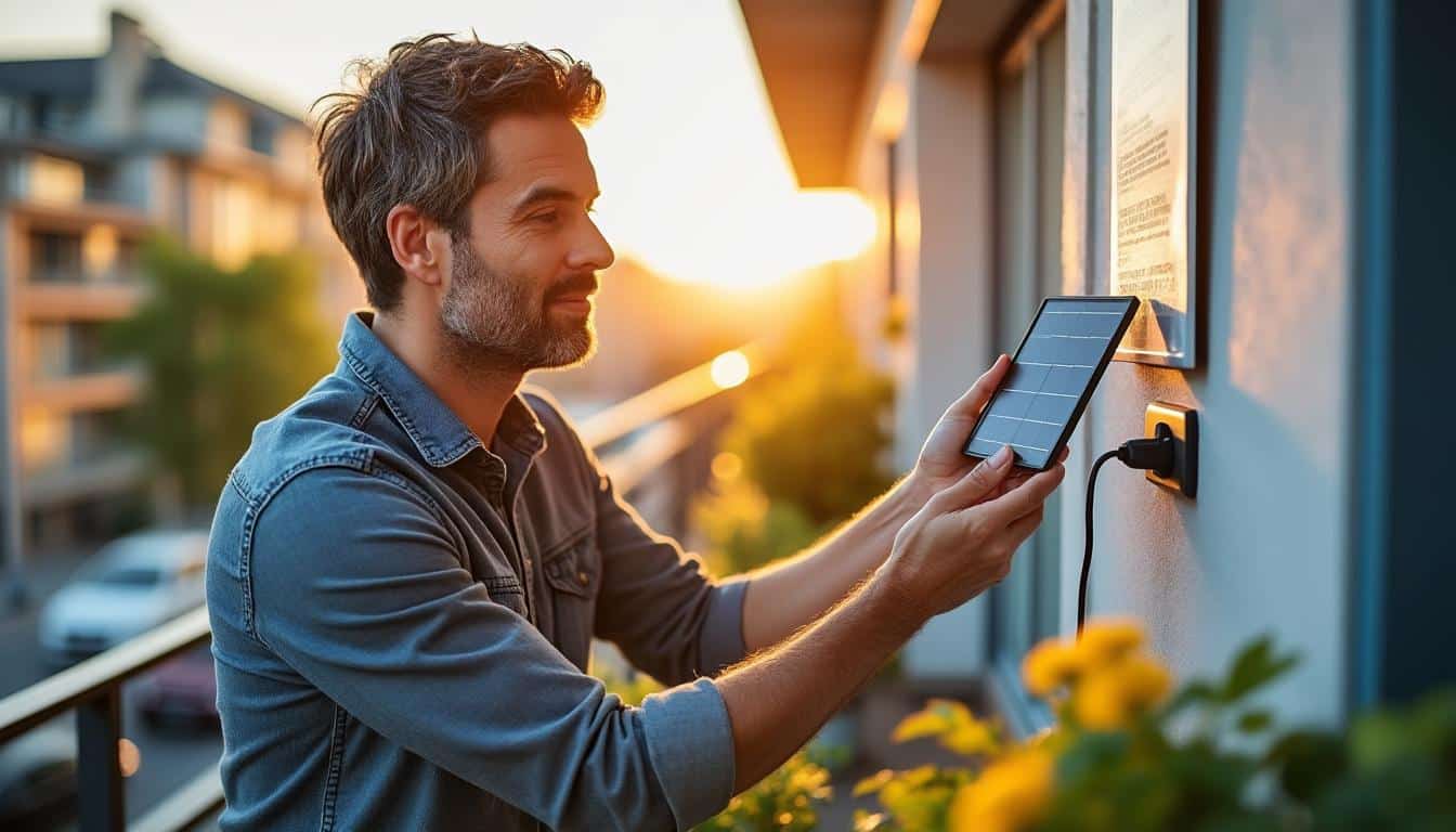 Illustration: Comment fonctionne un panneau solaire plug and play et en quoi sa simplicité change la donne