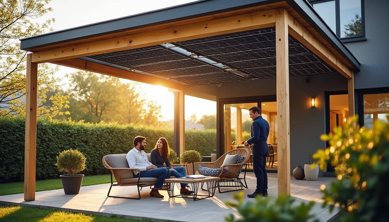 Illustration: Comprendre ce qu’est une pergola avec panneau solaire et ses principes de base