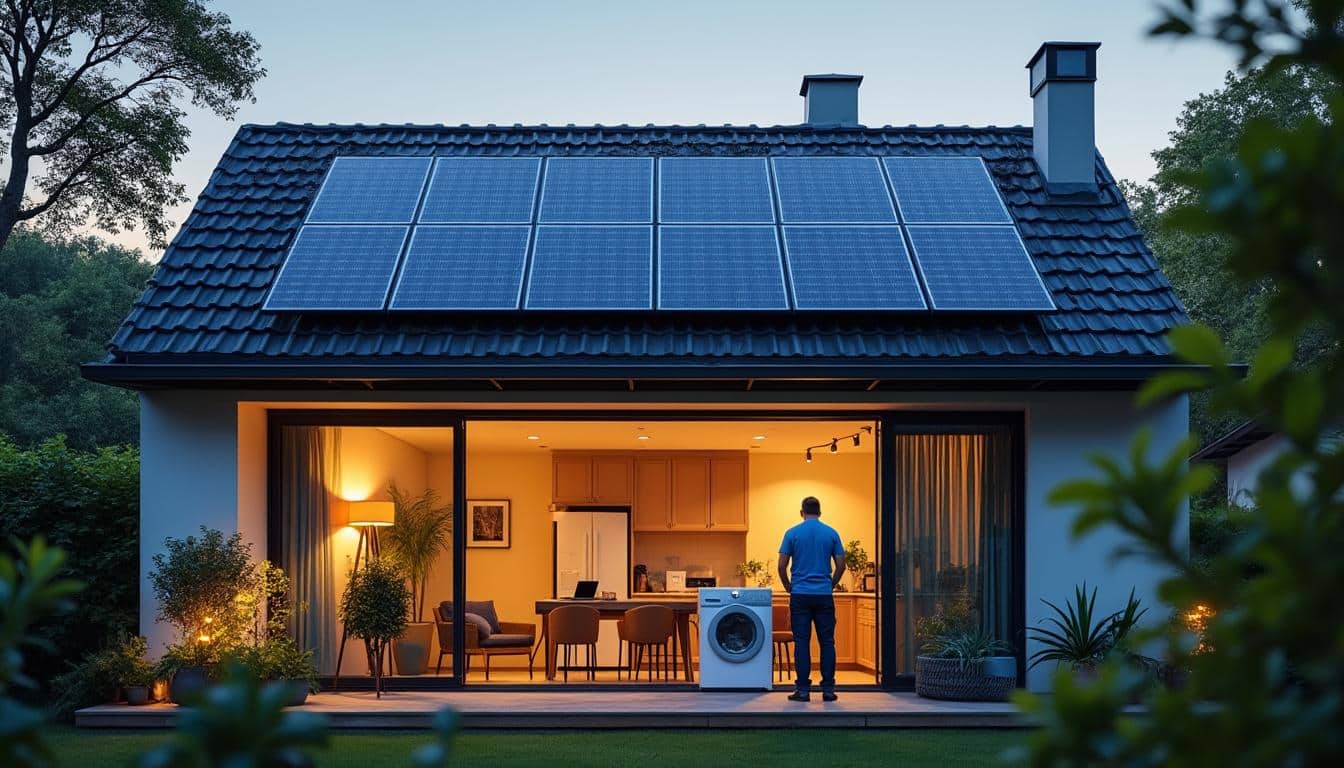 Illustration: Comment fonctionne un panneau solaire de 6000 watts et quelles sont ses principales caractéristiques ?