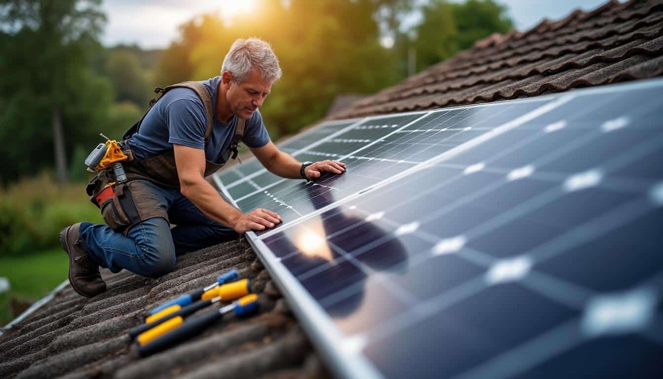 Fixation de panneau solaire sur tuile canal : guide complet et conseils