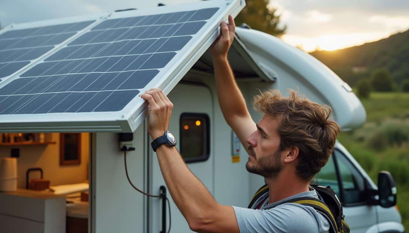 Installer un panneau solaire sur le camping-car : guide complet et pratique