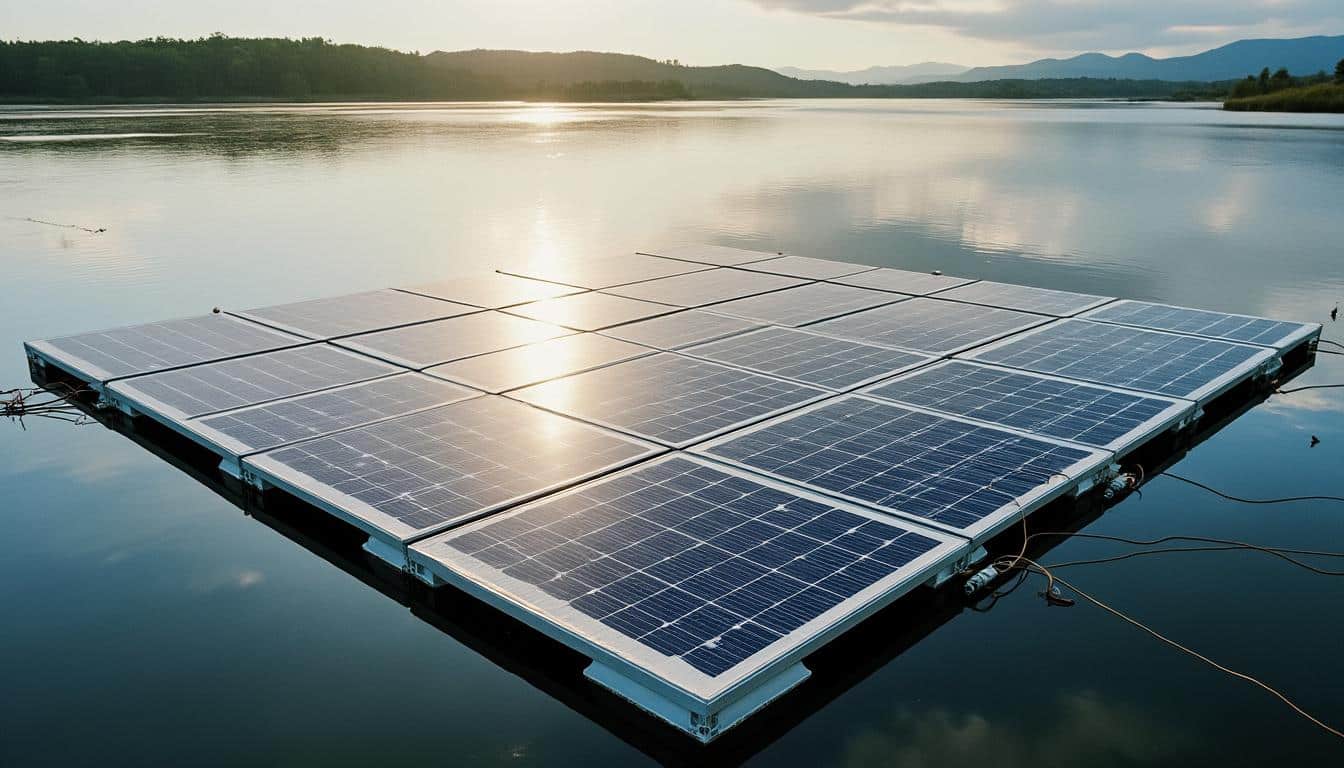 Panneau solaire flottant : innovation et rendement optimisé sur l’eau