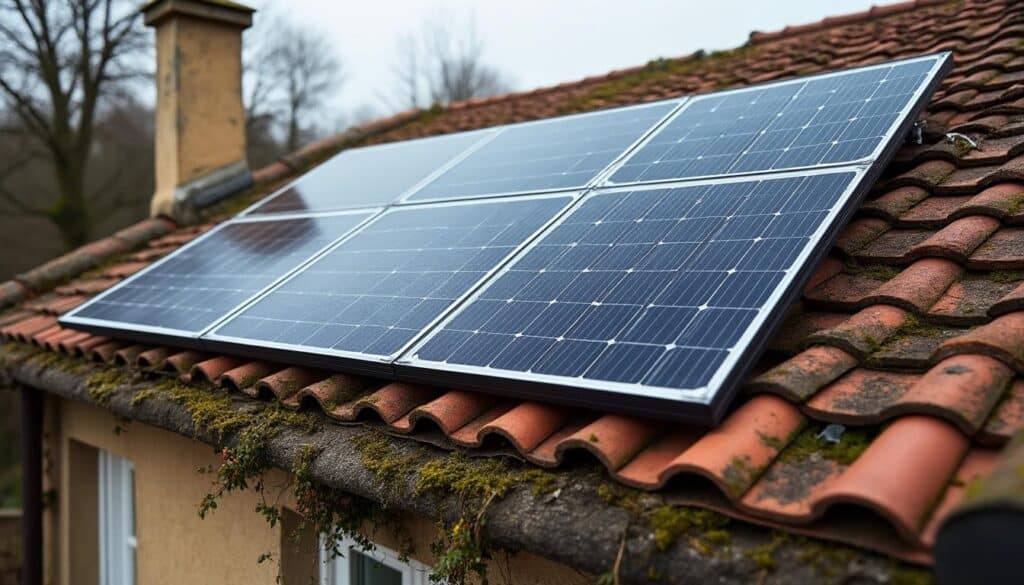 Panneau solaire rouge : esthétique et performance pour le patrimoine