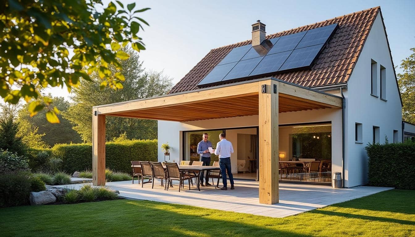 Illustration: Comprendre la pergola solaire : fonctionnement et spécificités