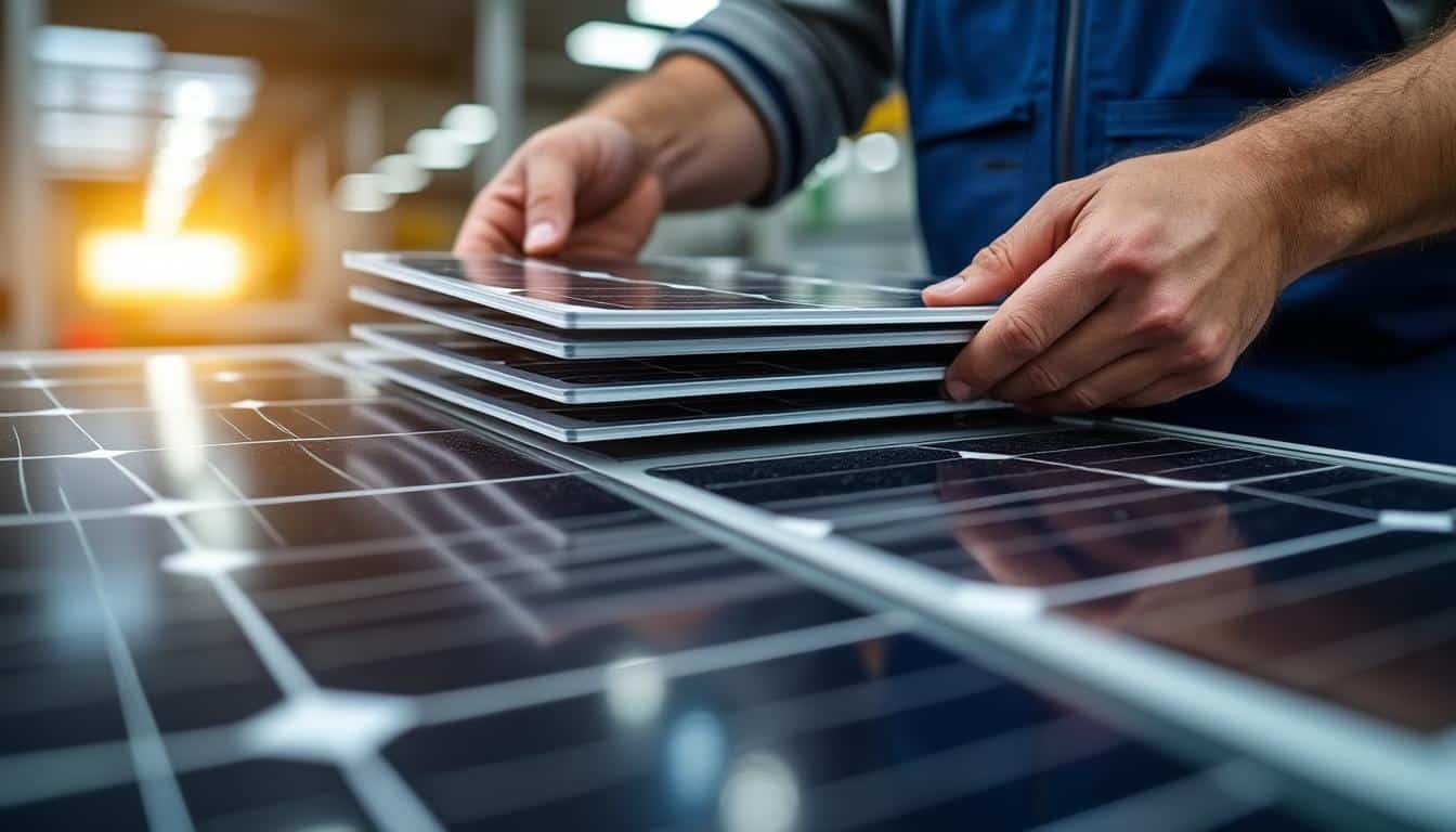 Illustration: Comprendre le poids d’un panneau solaire et ses composants
