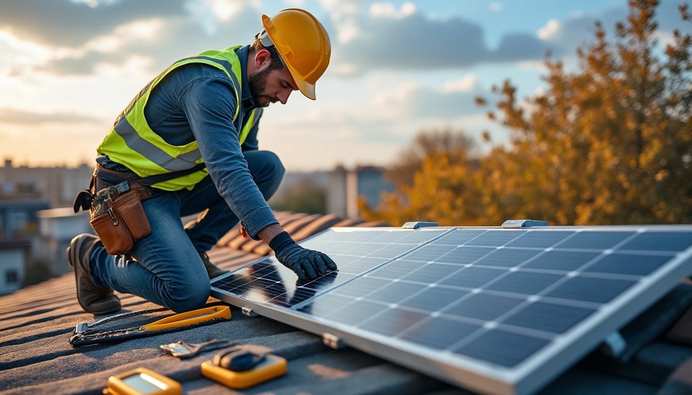 Poids du panneau solaire : tout savoir pour une installation sûre