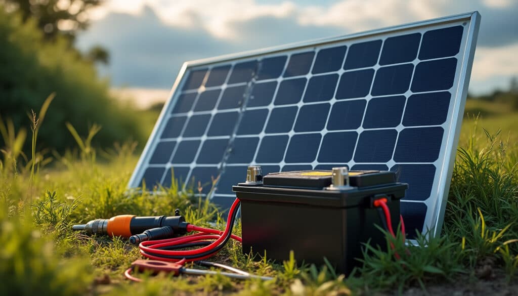 Quel panneau solaire pour recharger une batterie 12V 200Ah efficacement